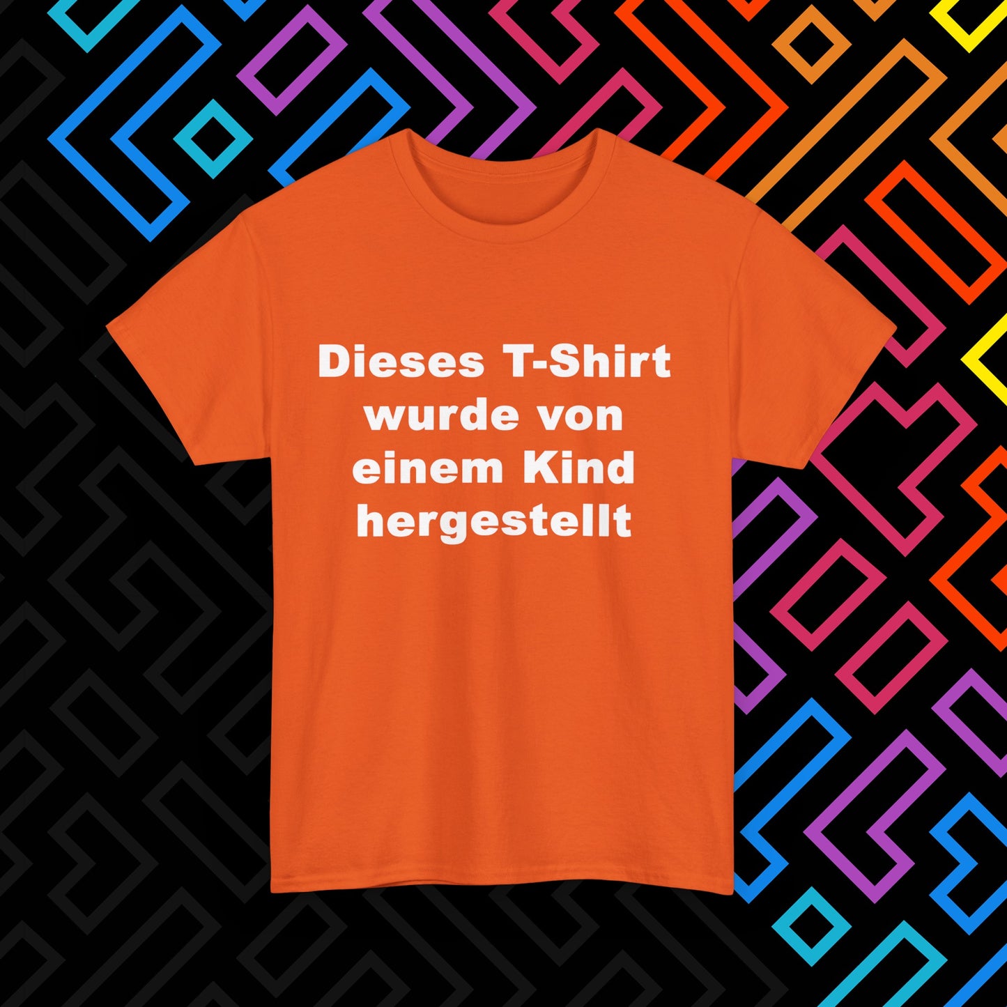 "Vom Kind hergestellt" T-Shirt Unisex