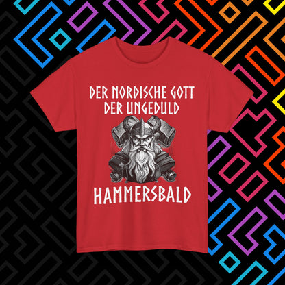 "Der nordische Gott Hammersbald" T-Shirt Unisex