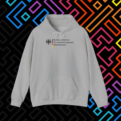 "Bundesministerium für verantwortungslosen Alkoholkonsum" Hoodie Unisex