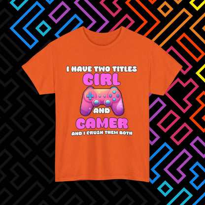 "Gamer Girl" T-Shirt Unisex