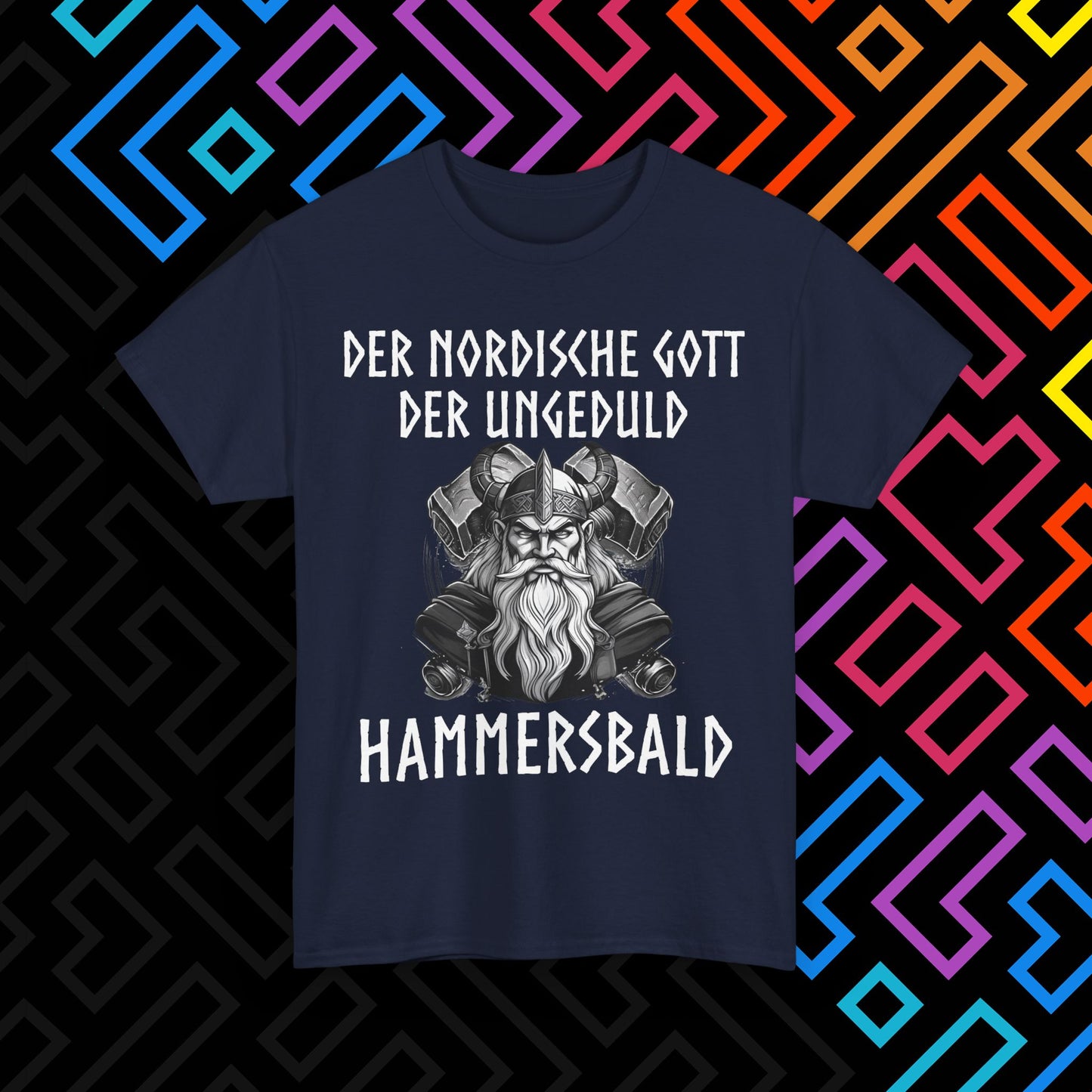 "Der nordische Gott Hammersbald" T-Shirt Unisex