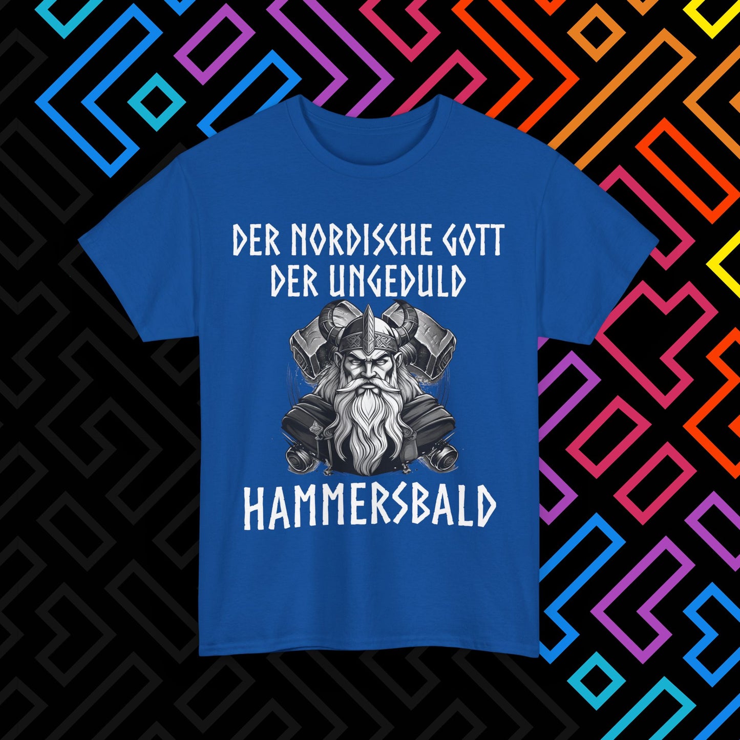 "Der nordische Gott Hammersbald" T-Shirt Unisex