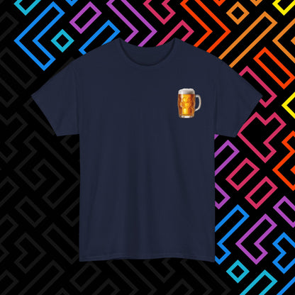 "Beer" Backprint T-Shirt Unisex