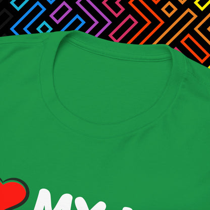 "I ❤️ My Hot Boyfriend" T-Shirt Unisex