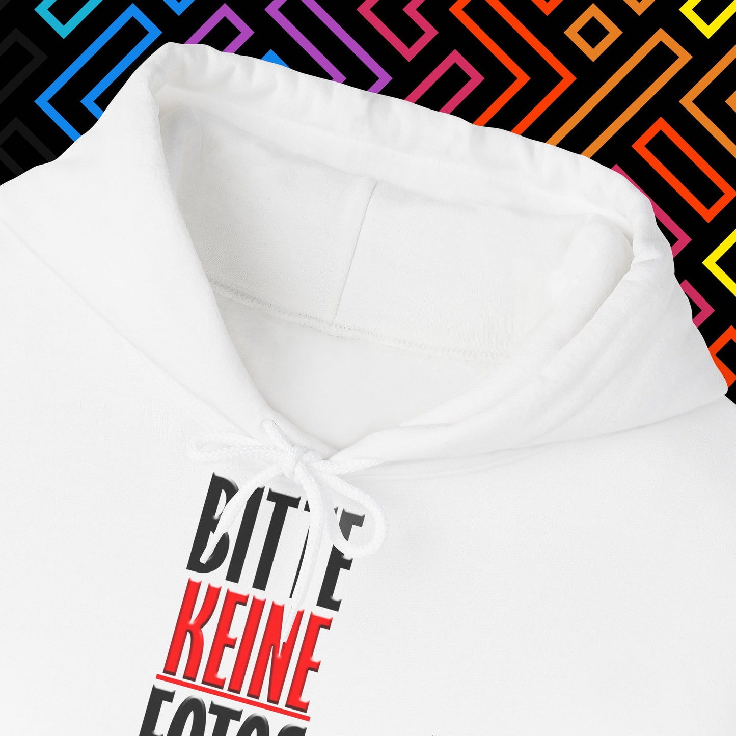 "Bitte Keine Fotos" Hoodie Unisex
