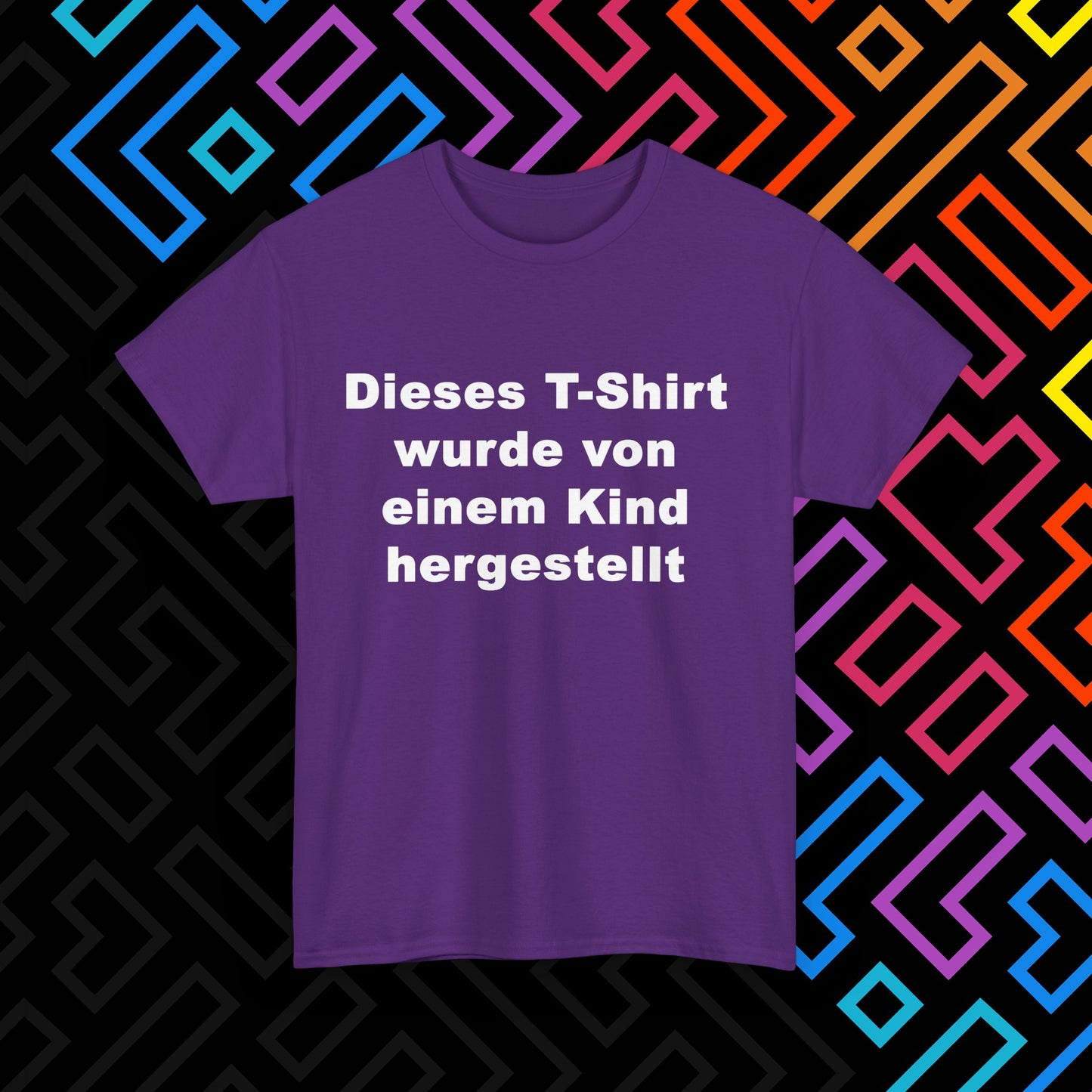 "Vom Kind hergestellt" T-Shirt Unisex