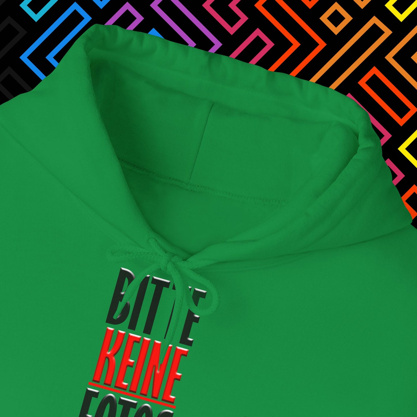 "Bitte Keine Fotos" Hoodie Unisex