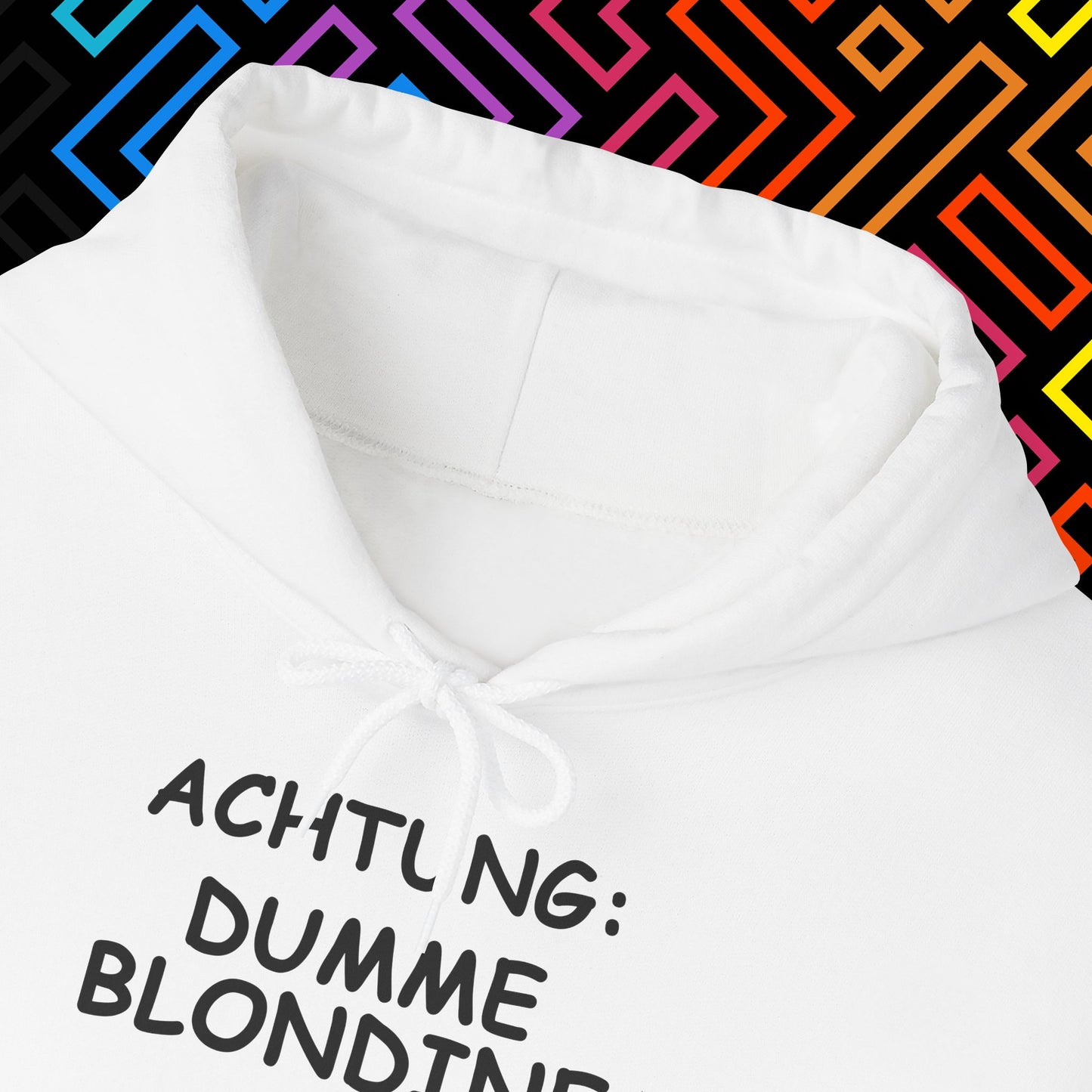 "Dumme Blondine" Hoodie Unisex