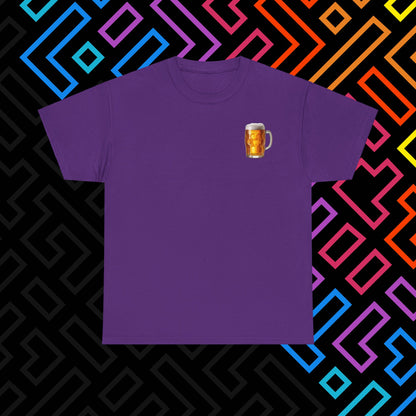 "Beer" Backprint T-Shirt Unisex