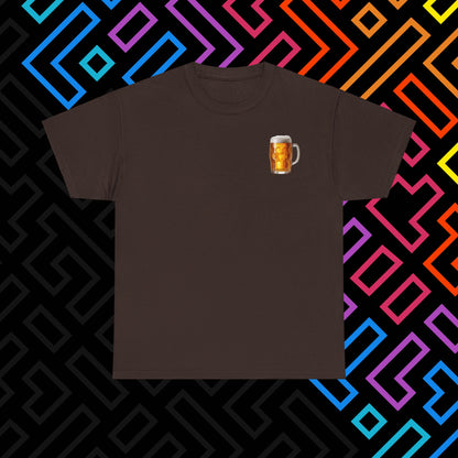 "Beer" Backprint T-Shirt Unisex
