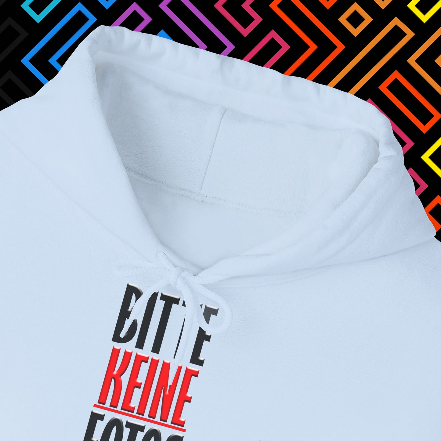 "Bitte Keine Fotos" Hoodie Unisex