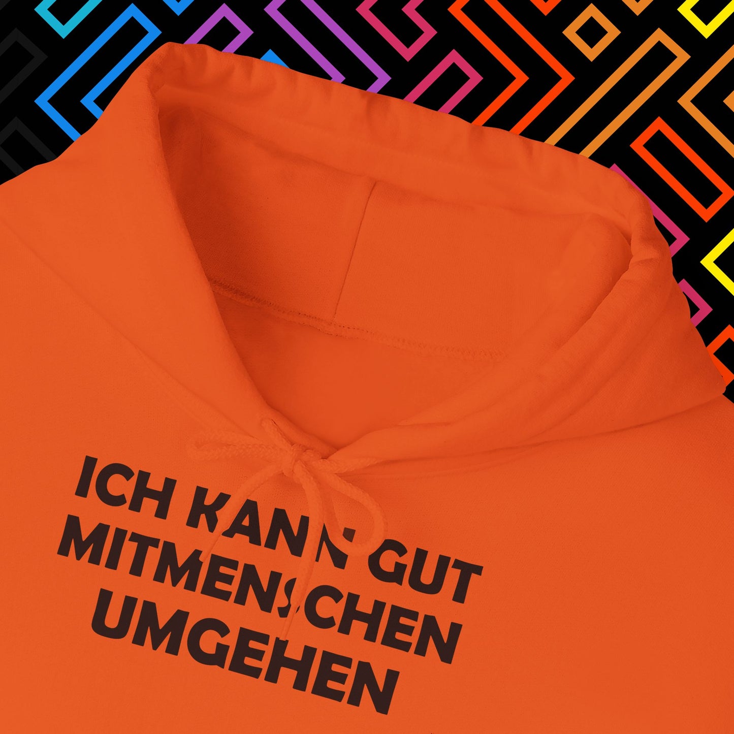 "Mitmenschen umgehen" Hoodie Unisex