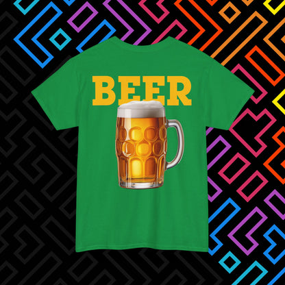 "Beer" Backprint T-Shirt Unisex