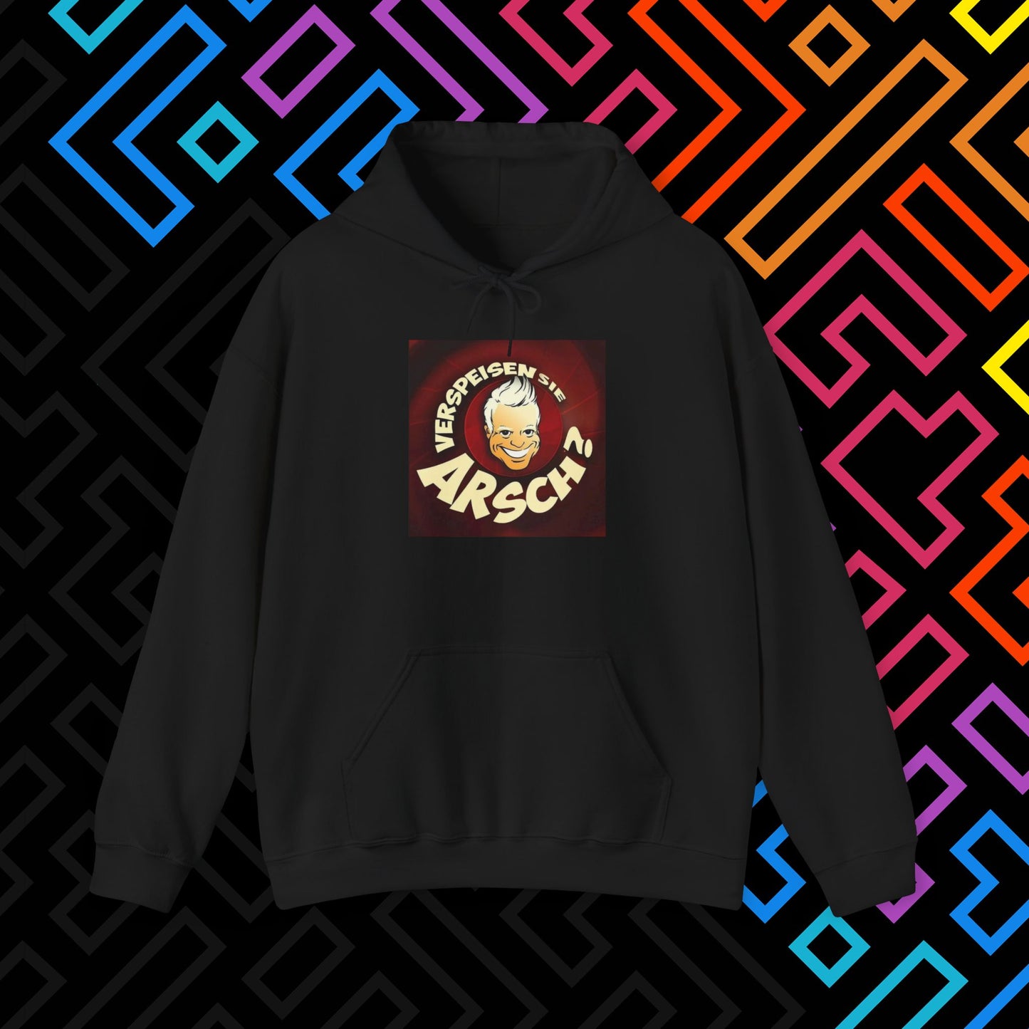 "Verspeisen Sie Arsch?" Hoodie Unisex