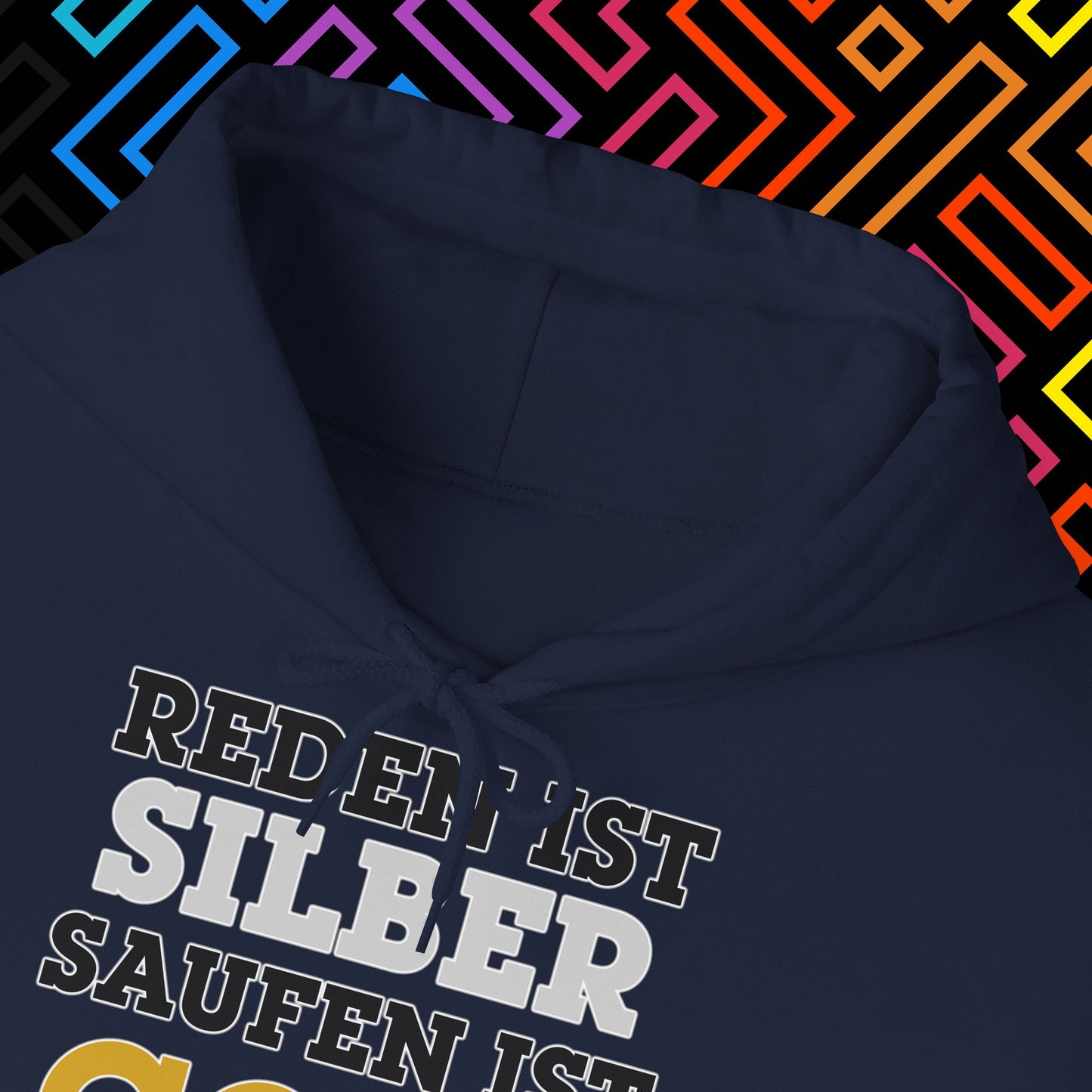 "Saufen ist Gold" Hoodie Unisex