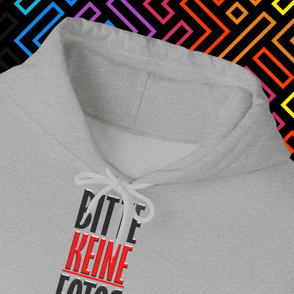 "Bitte Keine Fotos" Hoodie Unisex