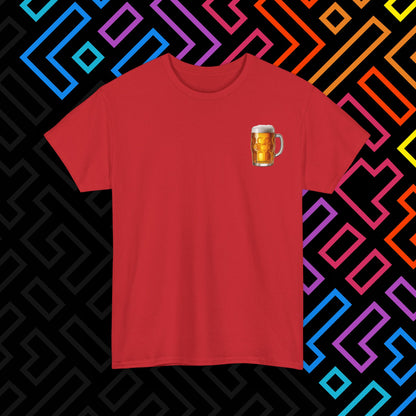 "Beer" Backprint T-Shirt Unisex