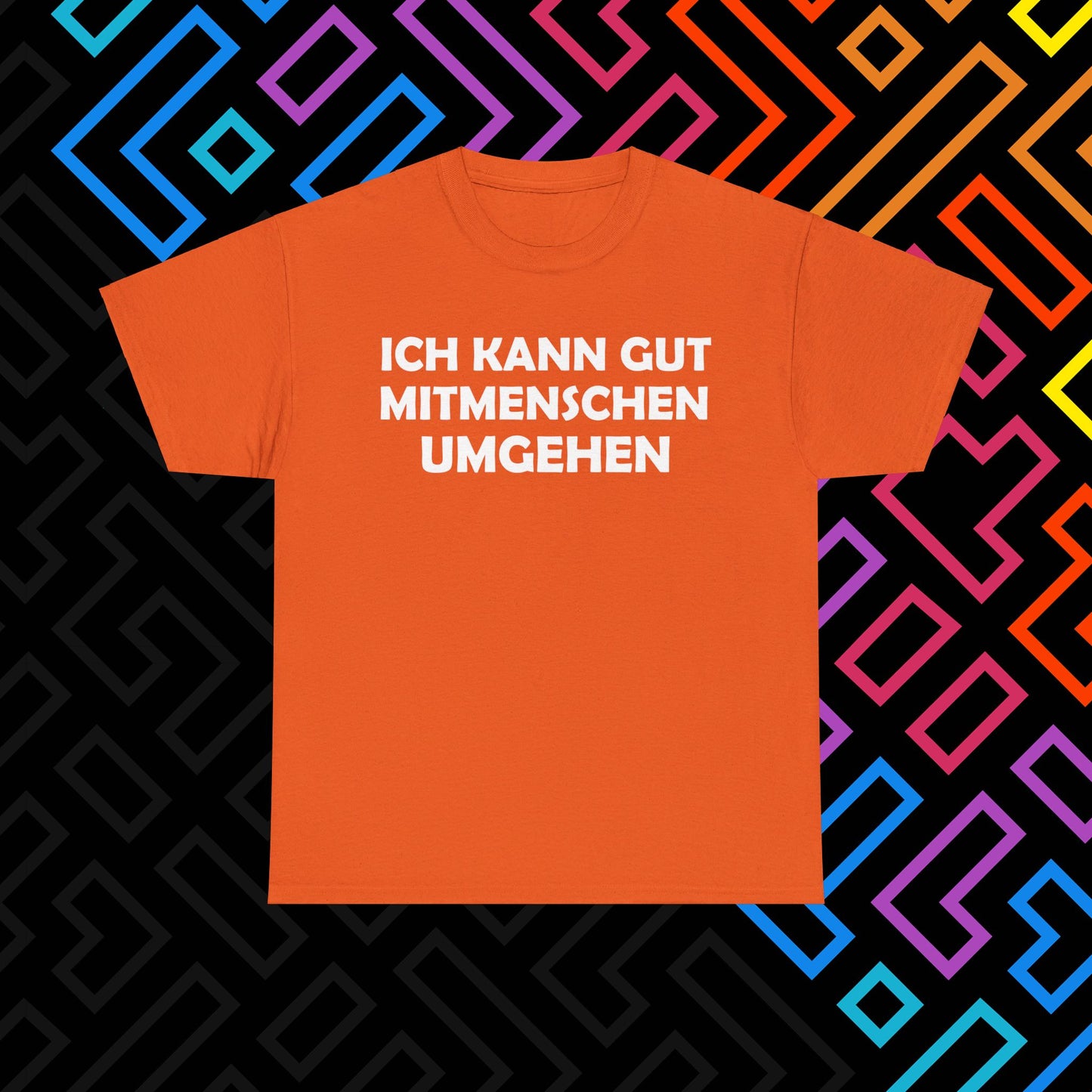 "Mitmenschen umgehen" T-Shirt Unisex