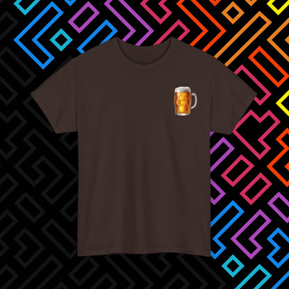 "Beer" Backprint T-Shirt Unisex