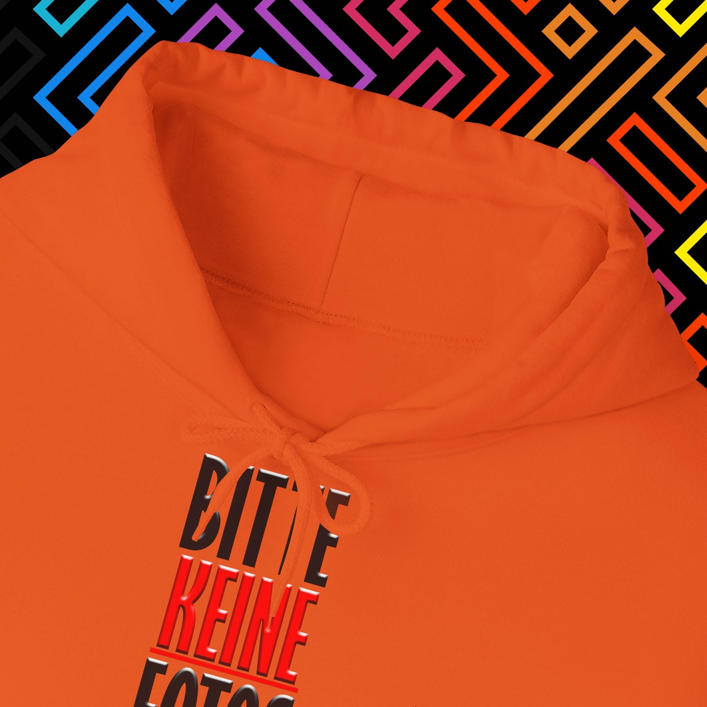 "Bitte Keine Fotos" Hoodie Unisex