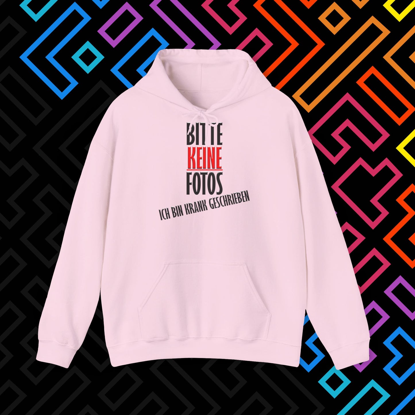 "Bitte Keine Fotos" Hoodie Unisex