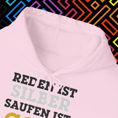 "Saufen ist Gold" Hoodie Unisex