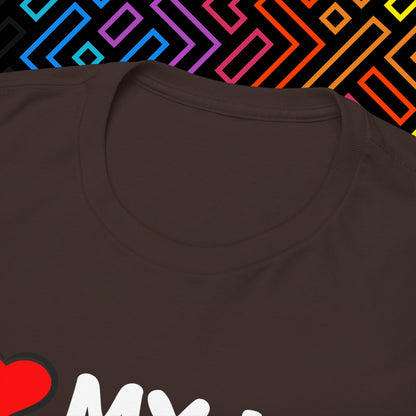 "I ❤️ My Hot Girlfriend" T-Shirt Unisex