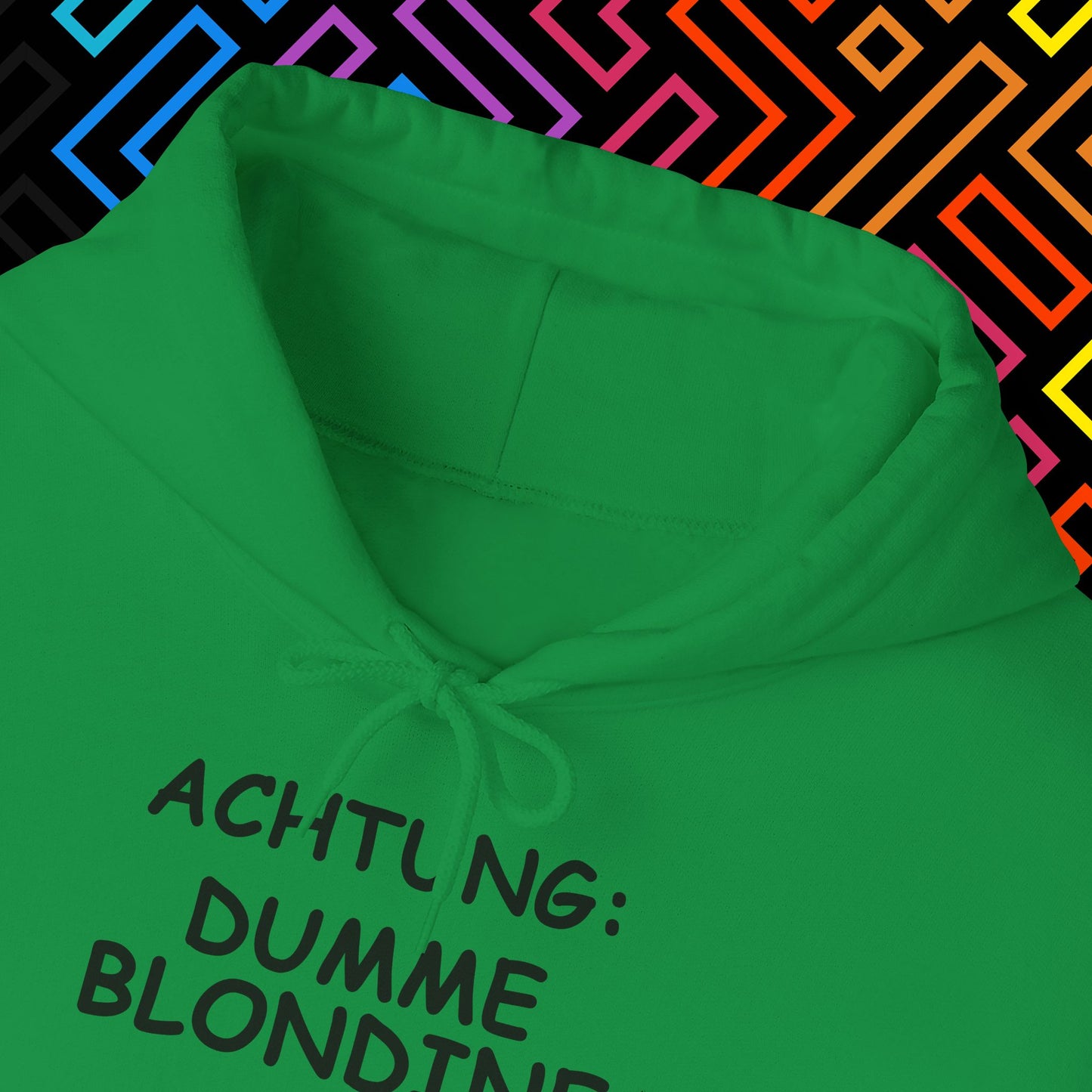 "Dumme Blondine" Hoodie Unisex