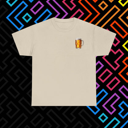 "Beer" Backprint T-Shirt Unisex