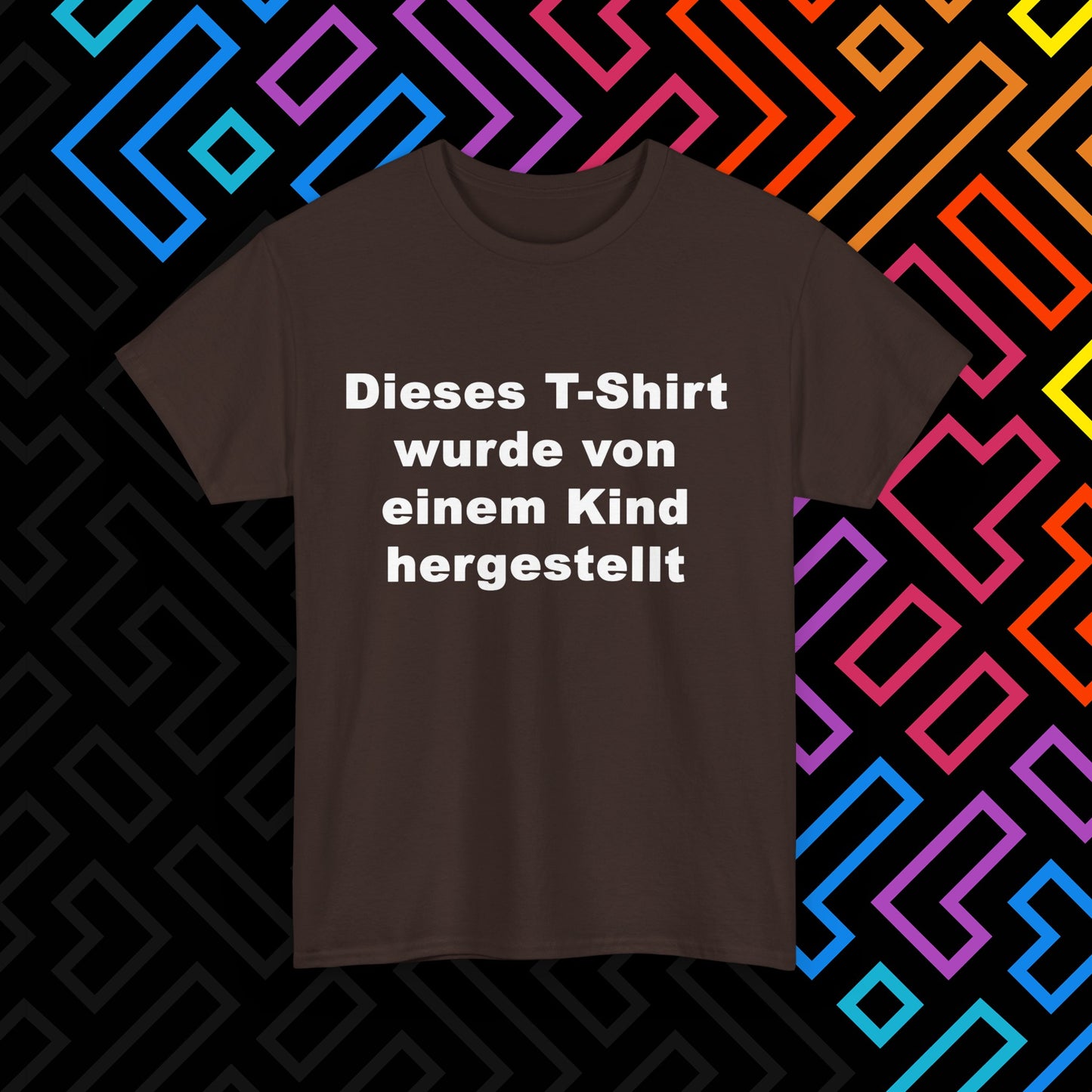 "Vom Kind hergestellt" T-Shirt Unisex
