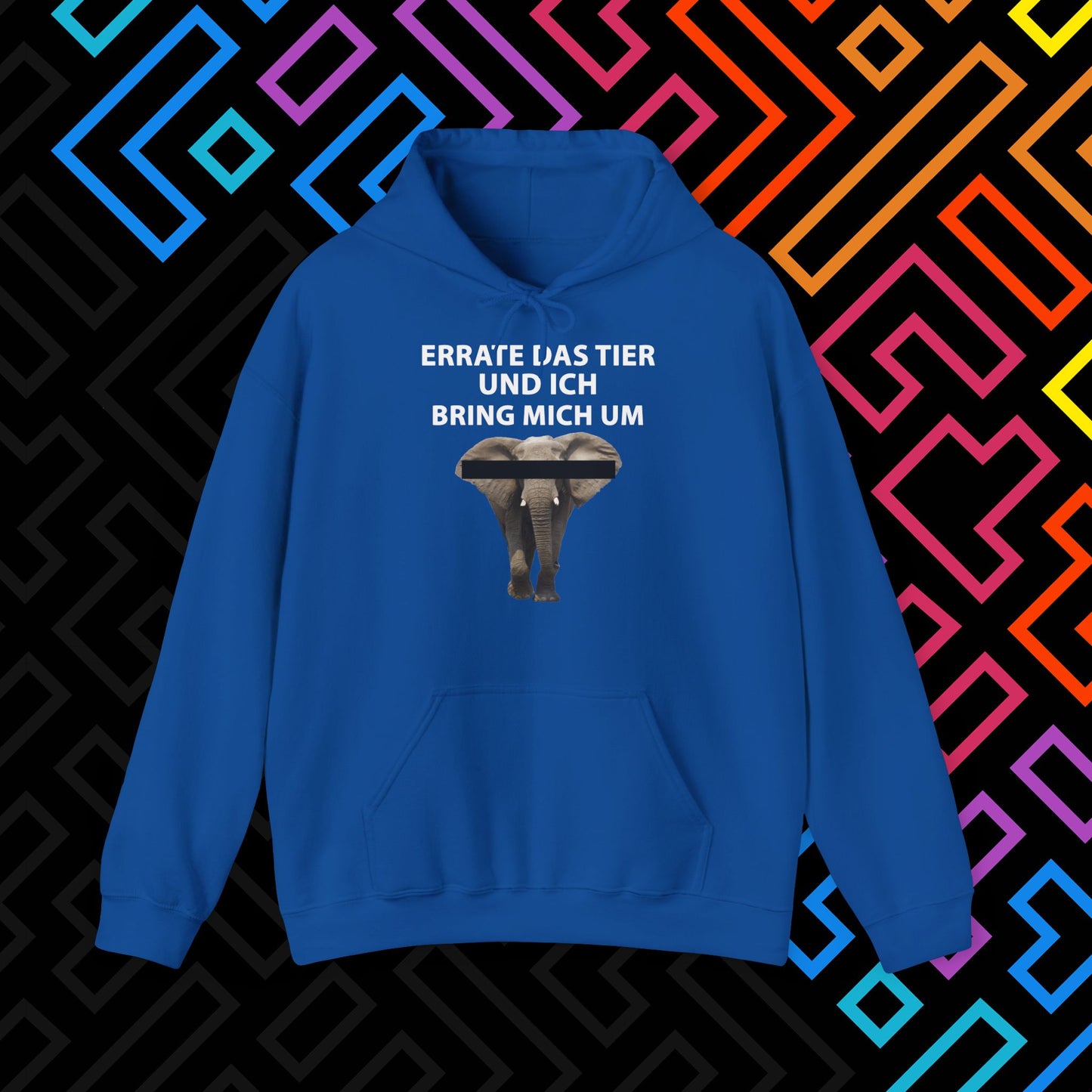 "Tier erraten" Hoodie Unisex