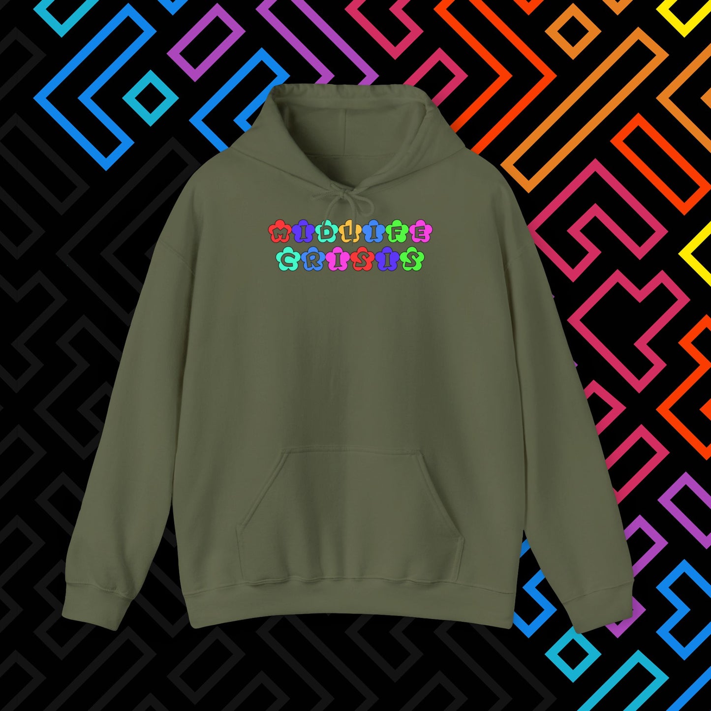 "Midlife Crisis" Hoodie Unisex