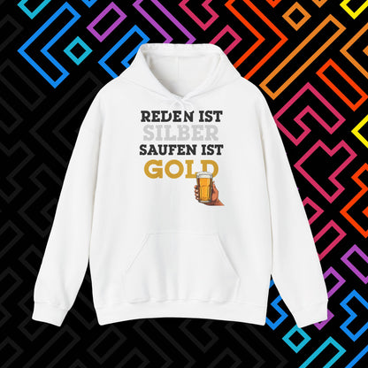 "Saufen ist Gold" Hoodie Unisex