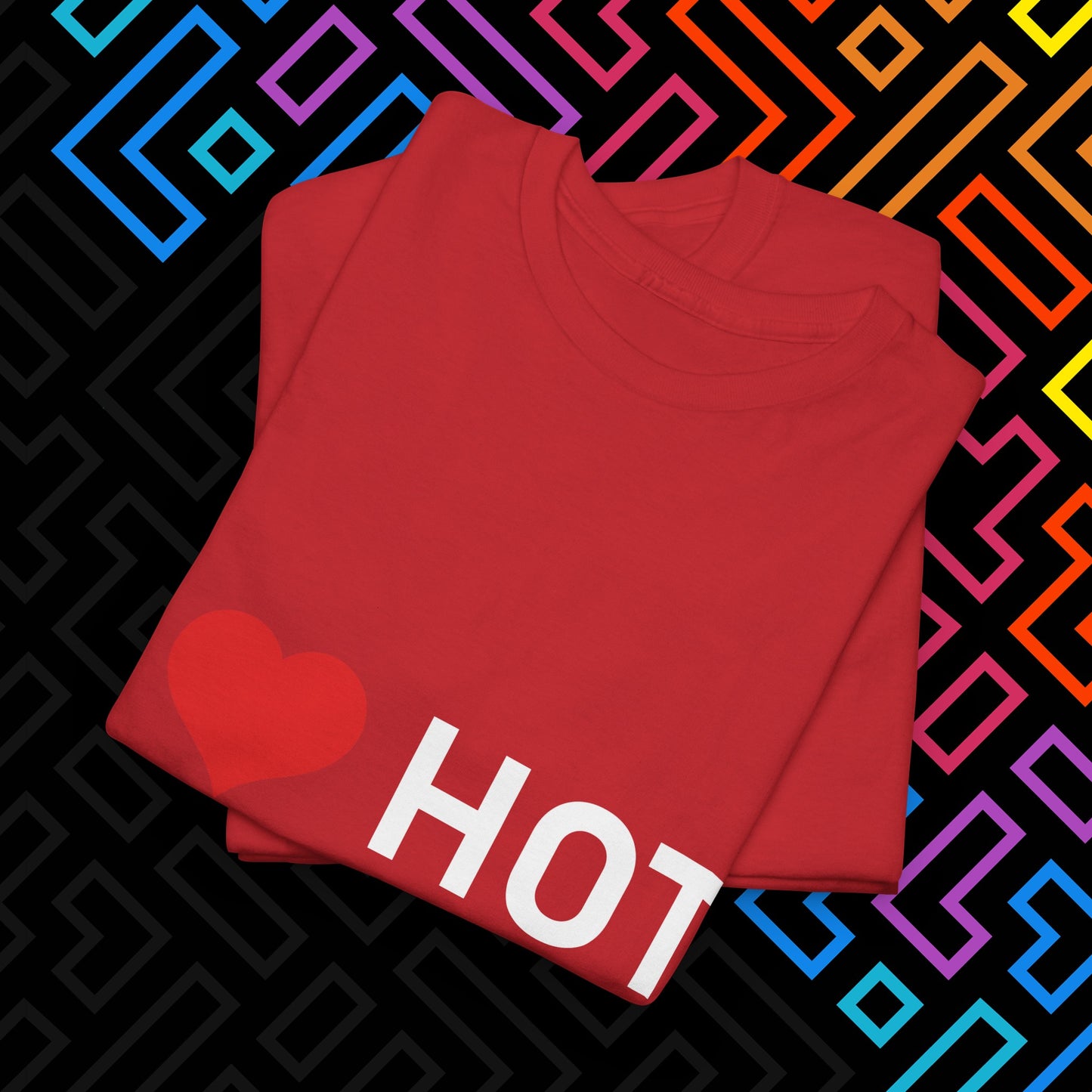 "I ❤️ Hot Moms" T-Shirt Unisex