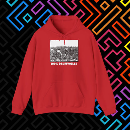 "100% Baumwolle" Hoodie Unisex