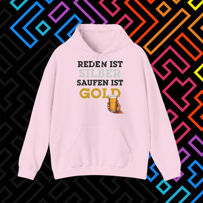"Saufen ist Gold" Hoodie Unisex