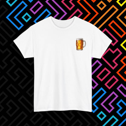 "Beer" Backprint T-Shirt Unisex