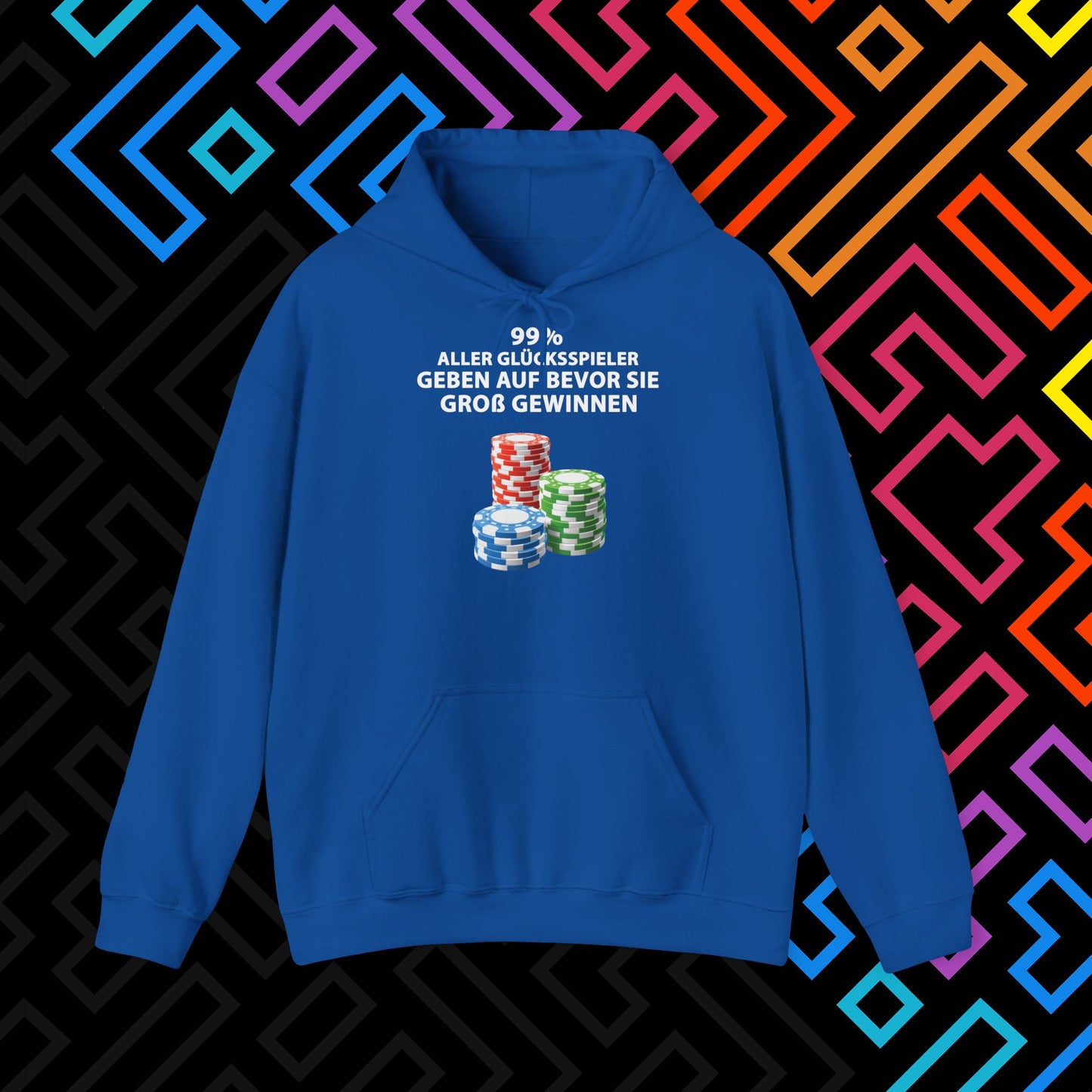 "Glücksspiel" Hoodie Unisex