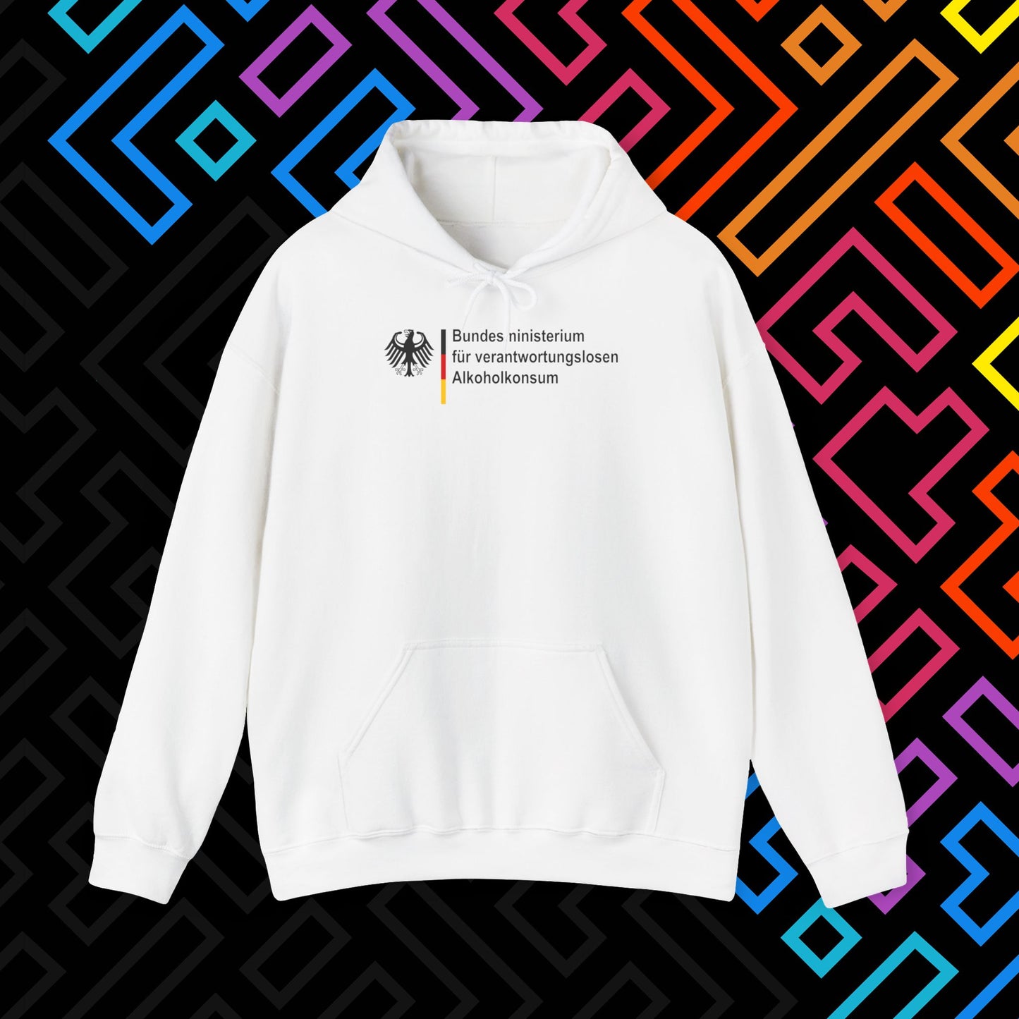 "Bundesministerium für verantwortungslosen Alkoholkonsum" Hoodie Unisex