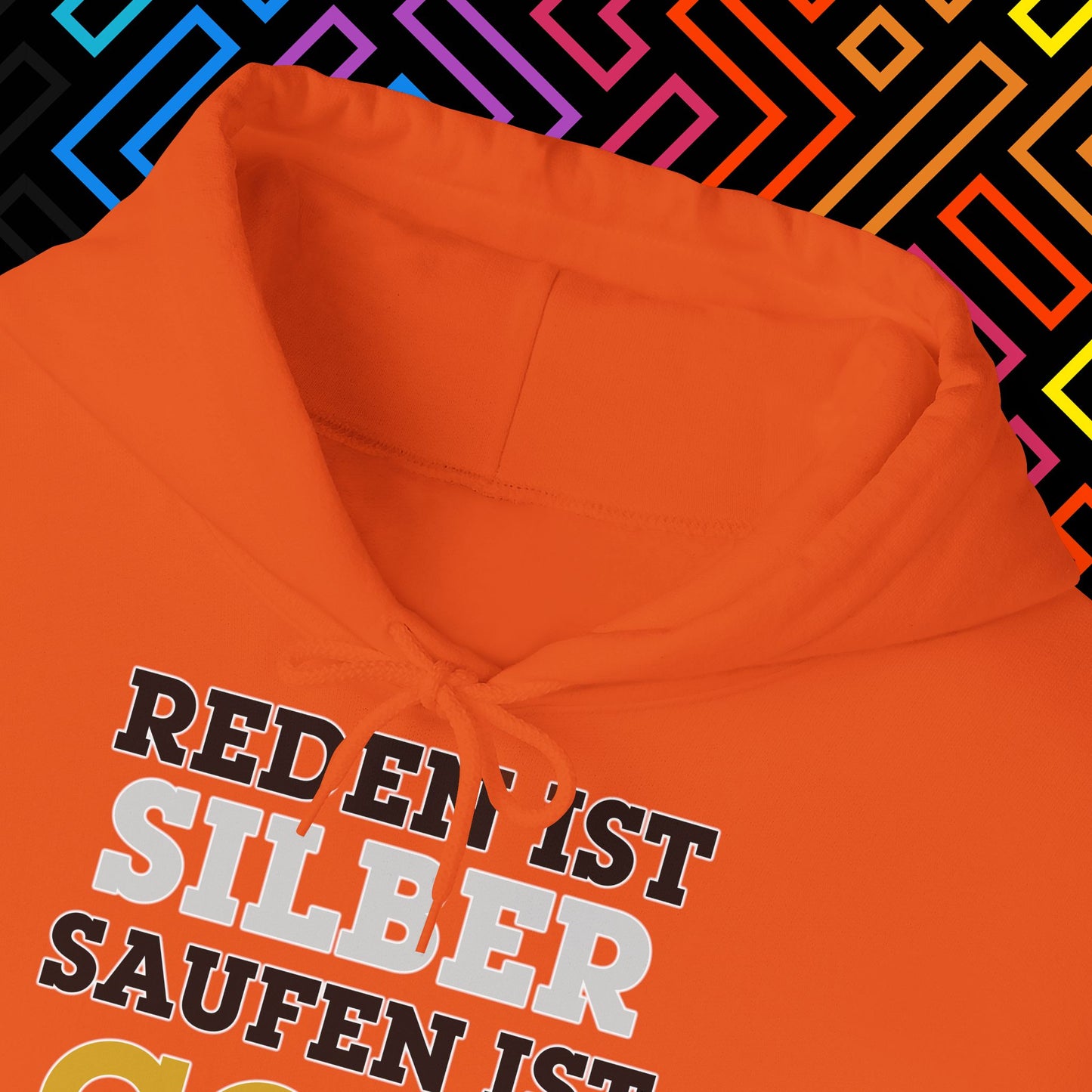 "Saufen ist Gold" Hoodie Unisex