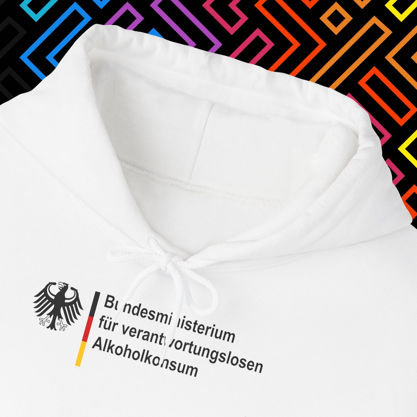 "Bundesministerium für verantwortungslosen Alkoholkonsum" Hoodie Unisex