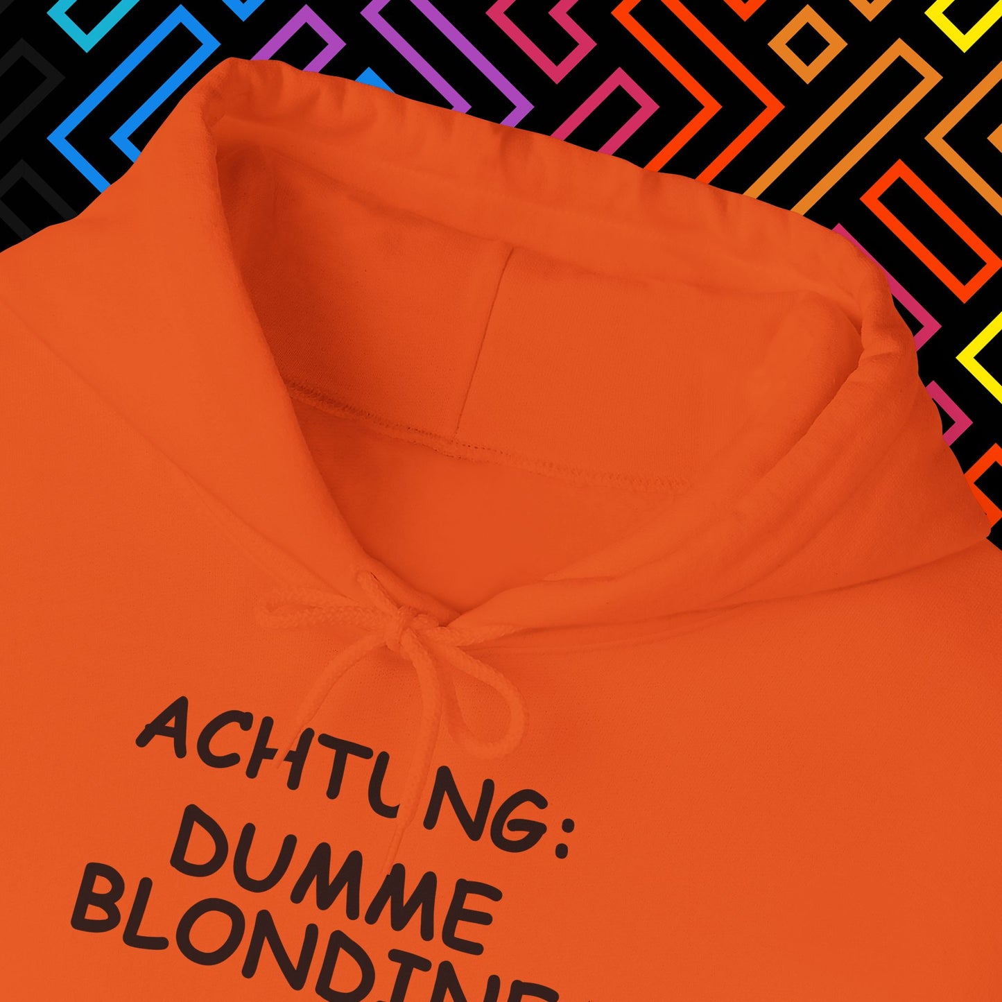 "Dumme Blondine" Hoodie Unisex