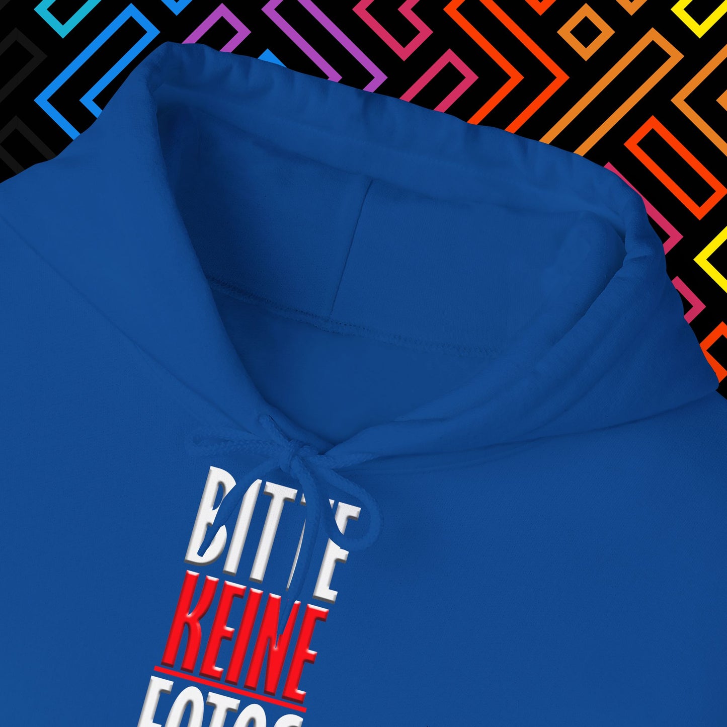 "Bitte Keine Fotos" Hoodie Unisex