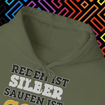 "Saufen ist Gold" Hoodie Unisex