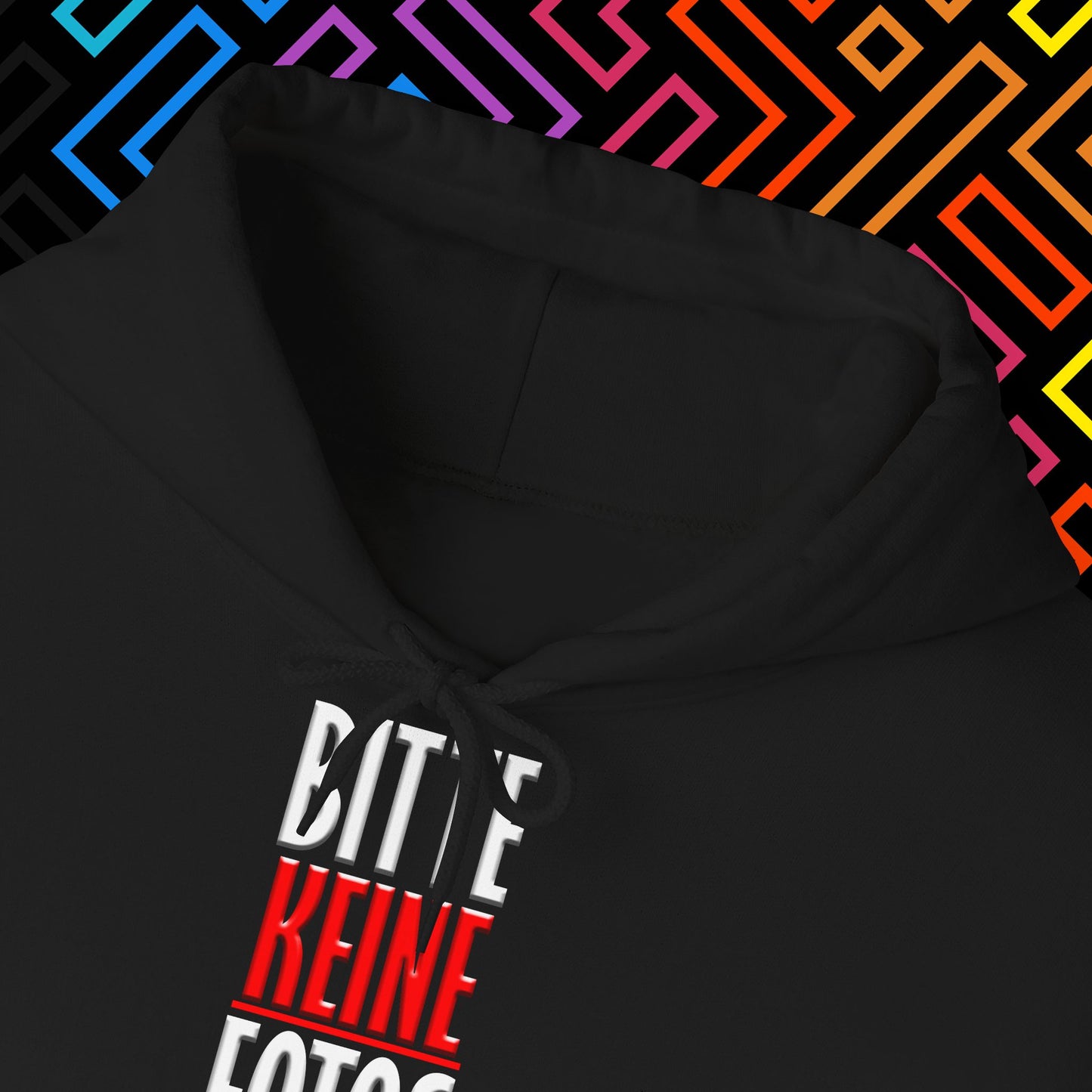 "Bitte Keine Fotos" Hoodie Unisex