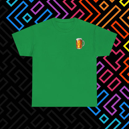"Beer" Backprint T-Shirt Unisex