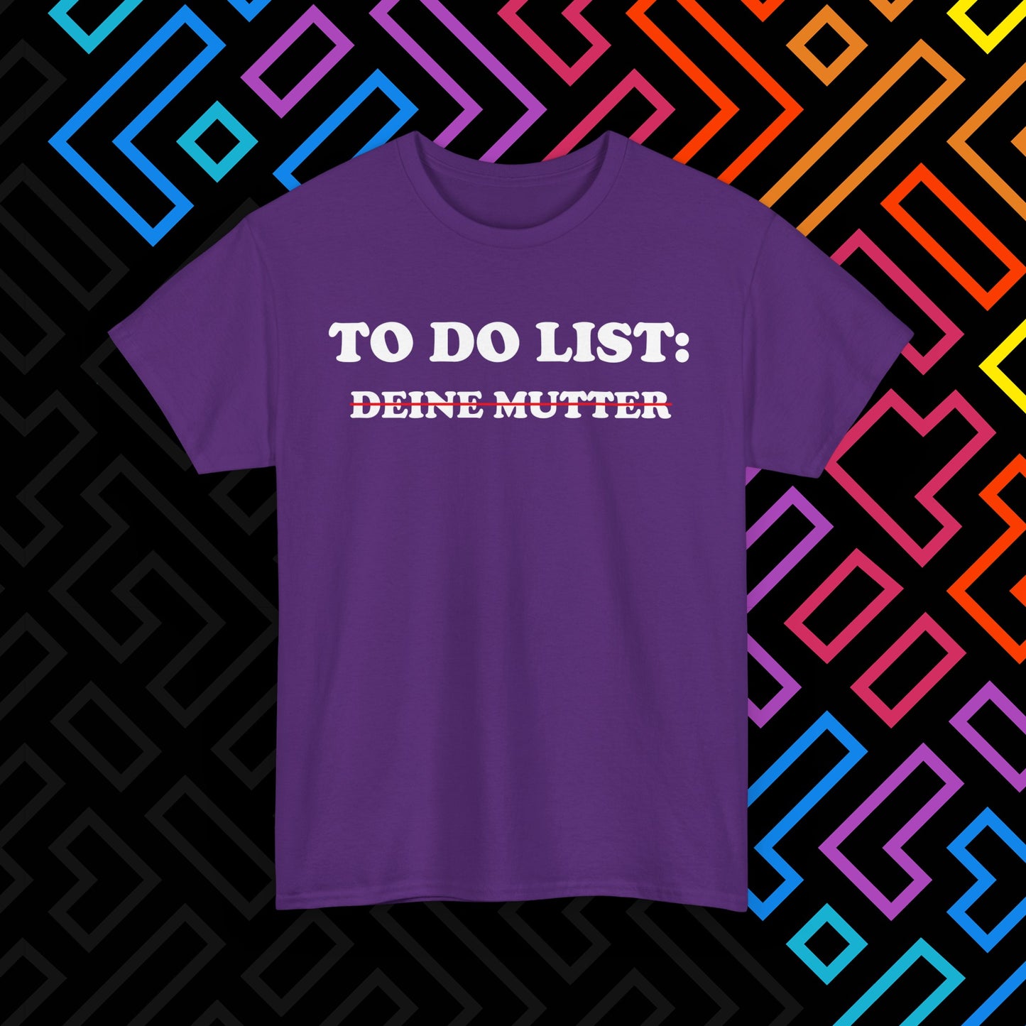 "To Do List" T-Shirt Unisex