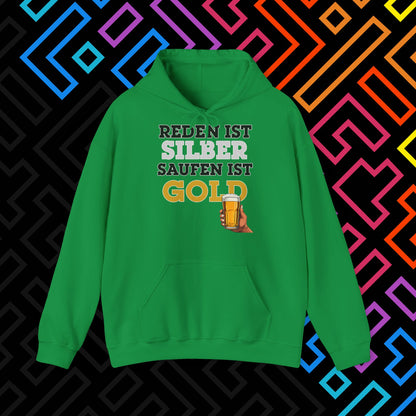 "Saufen ist Gold" Hoodie Unisex